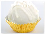 Sweet Sushi Coconut Dream Cake Ball- Coconut cake mixed with our coconut icing, dipped in our premium white chocolate and topped with coconut flakes.