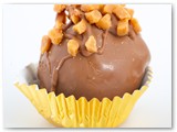 Sweet Sushi Skors and More Cake Balls- Chocolate cake mixed with a milk chocolate skors icing